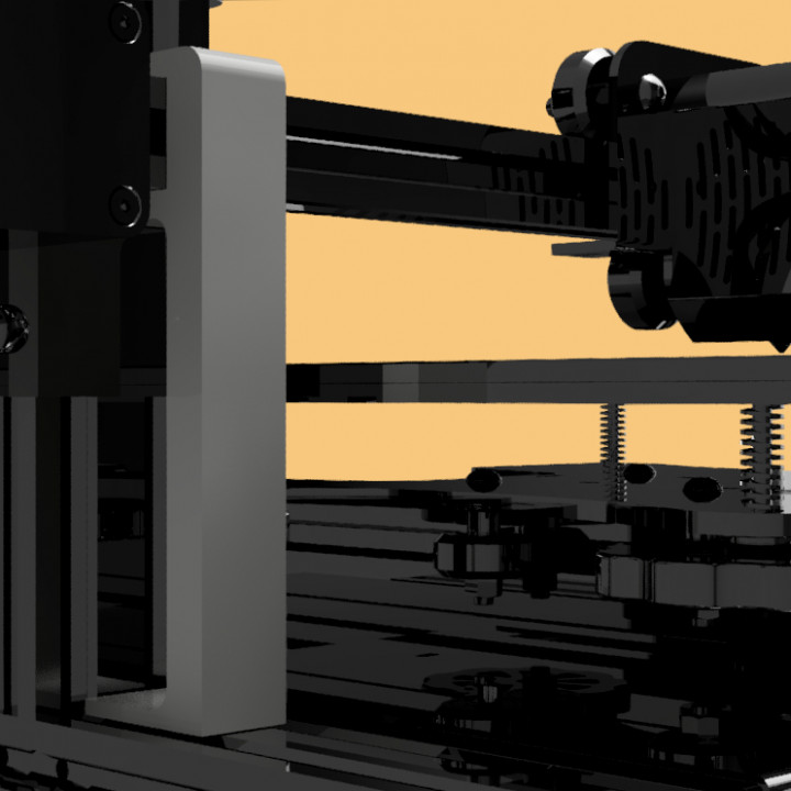 z-axis holder hold ender creality ender3 ender3v2 3D print model - Mito3D