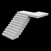 stairs decoration a1103 3d print model - Mito3D