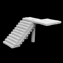 stairs decoration a1102 3d print model - Mito3D
