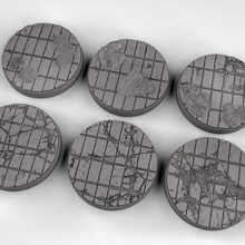 brick bases fantasy base dungeonsanddragons dnd pathfinder 25mm tabletopgames ageofsigmar aos 3d print model - Mito3D