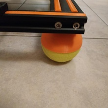 tenis pelota montar vibración apagador pies red 3d impresora partes humedecer impreso potenciar e16 e12 3d print model - Mito3D