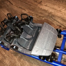 classique rouleau Coaster train voiture python montagnes russes boucle siècles efteling Heidepark Gardaland 3d print model - Mito3D