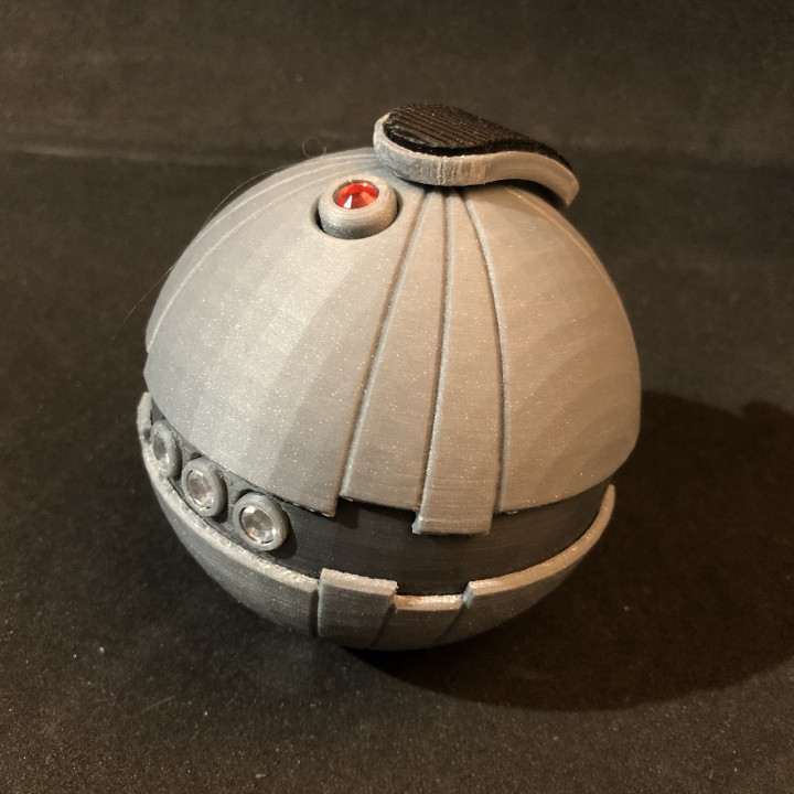 thermal detonator gift box jewellery starwars cosplay bomb grenade jewelry bobafett gifts 3D print model - Mito3D