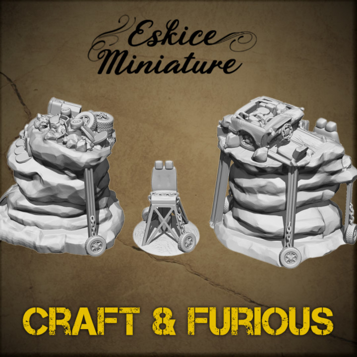 pilares cors enviar apo muerte carrera 1 64 coche vehiculo figurilla juguete martillo guerra miniatura decoración juego paisaje voiture eskice gaslands pilar 3D print model - Mito3D