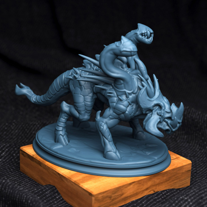 inferno predador brinquedos jogos demônio miniatura tampo mesa minis 3D print model - Mito3D
