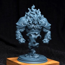 elemental toys & games demon hell mini miniature tabletop dnd void 3d print model - Mito3D