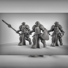 warforged fighters 1 multi weapon options toys & games fighter rpg dungeonsanddragons dnd pathfinder tabletopgames 3d print model - Mito3D
