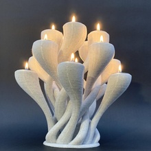 hydra store candle furniture garden lighting lights tealight mythological homewears 3d print model - Mito3D
