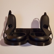 oculus controller stand rift quest 3d print model - Mito3D