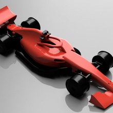 formula 1 rc macchina pr 22 ferrari mercedes rccar formula1 2022concept 3d print model - Mito3D