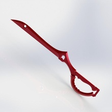 cortar tijeras espada cosplay matar presa 3d print model - Mito3D