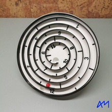 spirale orologio palla concorrenza ingranaggi meccanico motore numero vermi sfera riduzione 3d print model - Mito3D