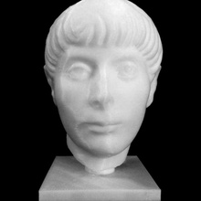 head young man dallas museum art texas scan ancient roman marble boy male youth italian 3d print model - Mito3D