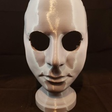 rei George iv avançado olho mech cabeça robô animatronic mascara morte 3d print model - Mito3D