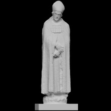 estátua santo andr catedral Varredura escultura França 3dprintable 3d print model - Mito3D
