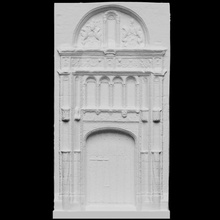 colegial Igreja santo maurice Varredura França 3dprintable alto relevo 3d print model - Mito3D
