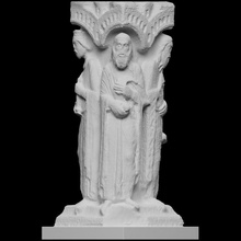 church saint gilles scan pillar 3dprintable 3d print model - Mito3D