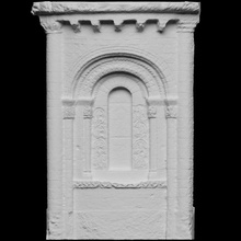 fenêtre église Saint pierre analyse France 3dprintable 3d print model - Mito3D