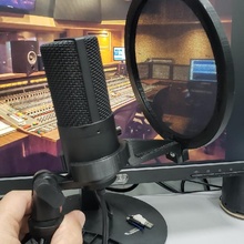 microfone pop filtro profissional grau jardim Yeti audio azul estúdio FiFine 3d print model - Mito3D