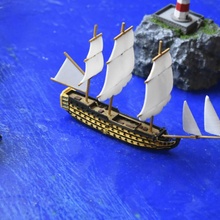 nave hms vittoria battaglia gioco guerra trafalgar navale fireandsails linea ageofsails vele gloria navalbattle blackseas 3d print model - Mito3D