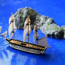 navire Pennsylvanie jeu guerre Trafalgar naval feu âge voiles gloire bataille navale noirs 3d print model - Mito3D