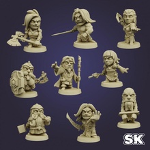 arcadian hq - heroes store barbarian elf fighter knight warrior wizard mage dungeon quest arcadia ragnar heroquest prisioner 3d print model - Mito3D