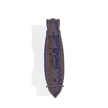 navire vrijheid bataille jeu guerre Trafalgar naval feu ligne voiles gloire navale noirs 3d print model - Mito3D
