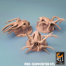 dogtopus gang tabletop creature insect monster weird 3d print model - Mito3D