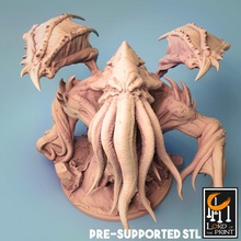 Cthulhu masaüstü klasik canavar Lovecraft Chtuluh 3d print model - Mito3D