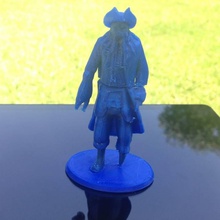 davey joned piratas caribe fan art 3d print model - Mito3D