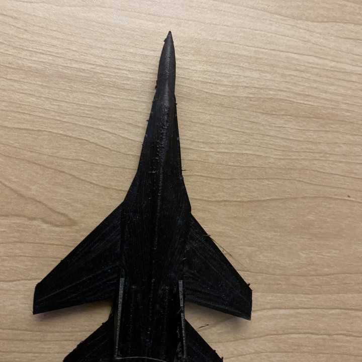 su 27 kanat dövüşçü jet 3D print model - Mito3D