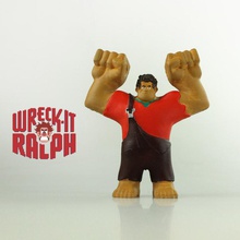wreck-it ralph print & paint toy - support free fan art movie wreck playtimebanner wreckit 3d print model - Mito3D