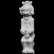 male figure nias scan sculpture scantheworld 3d print model - Mito3D