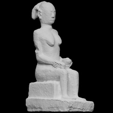 figure Ronggu air tuyau analyse sculpture scantheworld indonsesia quaibranly 3d print model - Mito3D