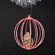 Navidad árbol pelota ornamento navidad 3d print model - Mito3D
