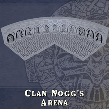 dwarven holds clan nogg's arena toys & games miniatures modular dwarf tiles dragonbite dragonlock dungeonlock 3d print model - Mito3D