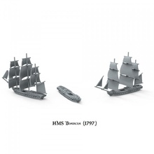 hms boadicea 1797 spare parts ship wars wargame battleship fireandsails shipoftheline navalbattle navalwargame ageofsail masterandcommander patricko'brian's 3d print model - Mito3D