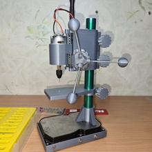 mini trapano stampa pcb giardino drill press 3d print model - Mito3D