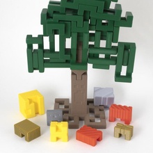 tippi tipmas árbol rompecabezas 3d print model - Mito3D