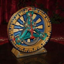 looney clock & garden gears mechanical time steampunk clockwork 3d print model - Mito3D