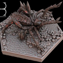 Kristall Spinne Spielzeuge Spiele Eis Lava Solifugieren 3d print model - Mito3D
