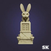 coniglietto male fortuna giocattoli Giochi mini coniglio totem heroquest 3d print model - Mito3D