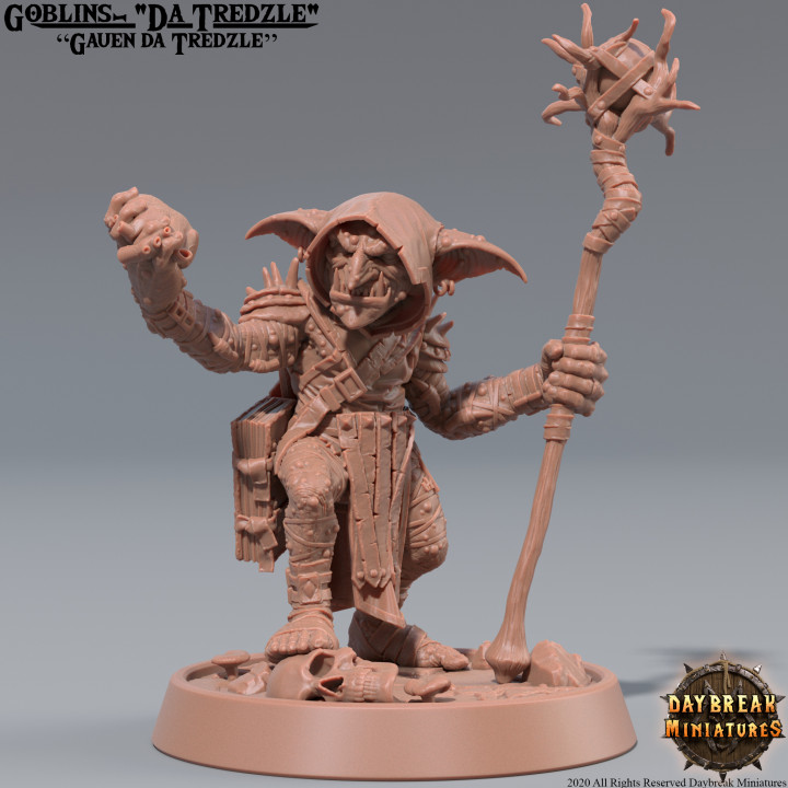 notte tredzle giocattoli Giochi draghi dungeon goblin mini miniature rpg maschio mago tavolo gioco guerra dnd sciamano alba 3D print model - Mito3D