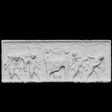 wild boar scan louvre 3dprintable relief 3d print model - Mito3D