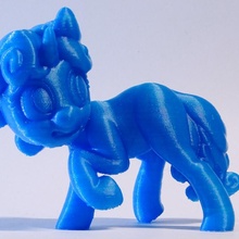 asustado cariño beldad ventilador Arte unicornio poni caminando mlp 3d print model - Mito3D