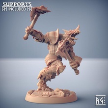 dragonguard modulare negozio draghi dungeon fantasia mini rpg miniatura dragonide tavolo supporti gioco guerra dnd cavalieri guardie ttrpg unità artigiano gilda presupposto supportato 3d print model - Mito3D