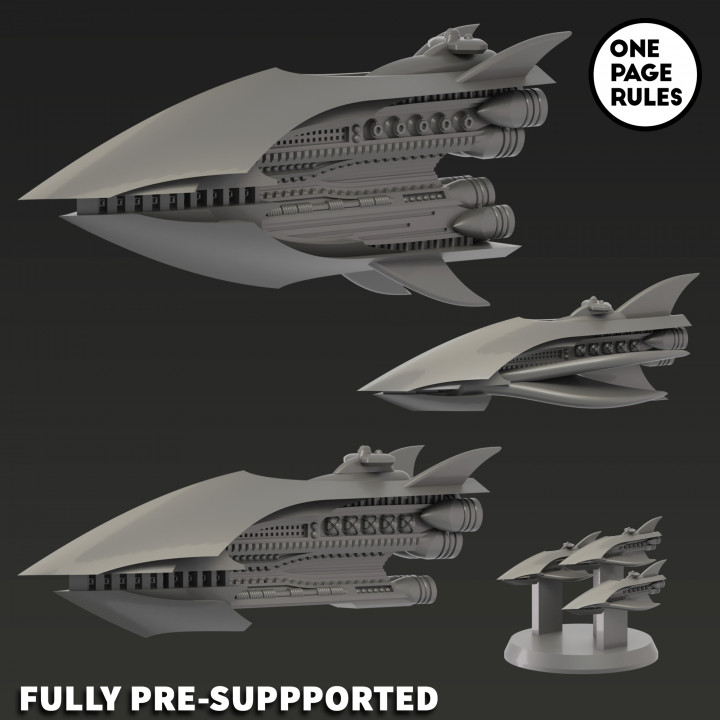 nómadas flota Tienda 40k gótico rpg estrella juegos guerra martillo comandante guerras mesa armada 28mm dnd batalla naves espaciales dropfleet 3D print model - Mito3D