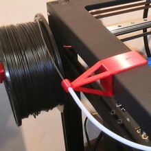 sapphire filament spool tube holders direct extruder build 3d printer holder twotrees 3d print model - Mito3D