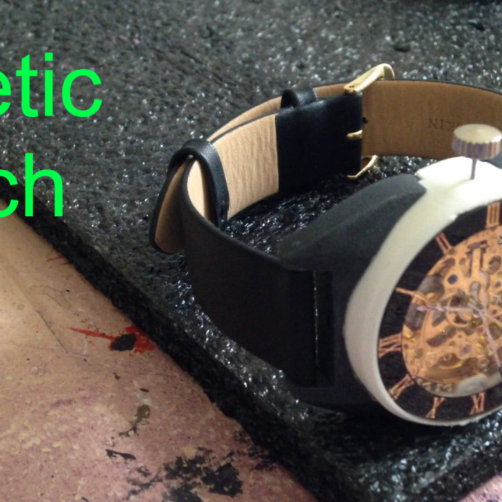kinetic watch gadgets & electronics 3D print model - Mito3D