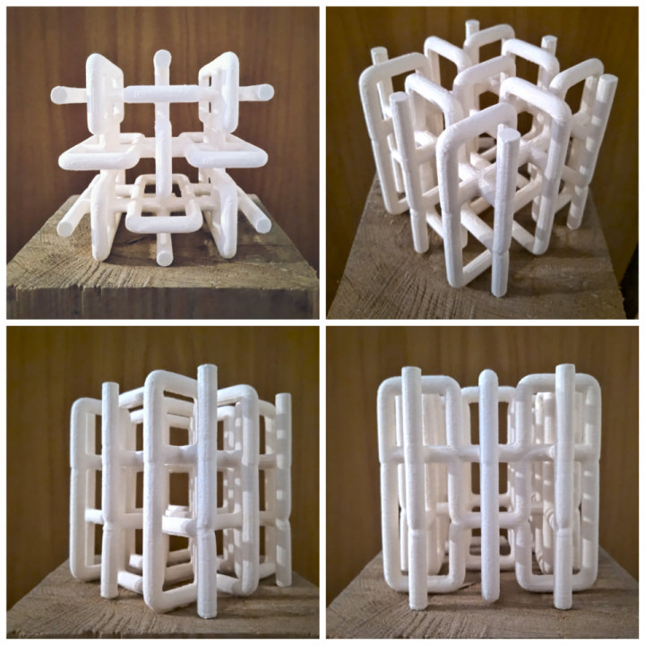 scultura giardino arte bianca contemporaneo categorizzazione 3D print model - Mito3D